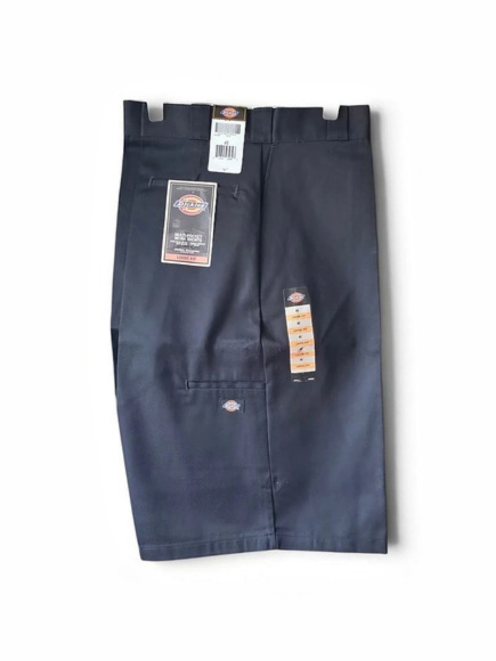 Dickies Loose Fit Multi-Use Pocket Work Shorts 13" Inseam Black Waist 46